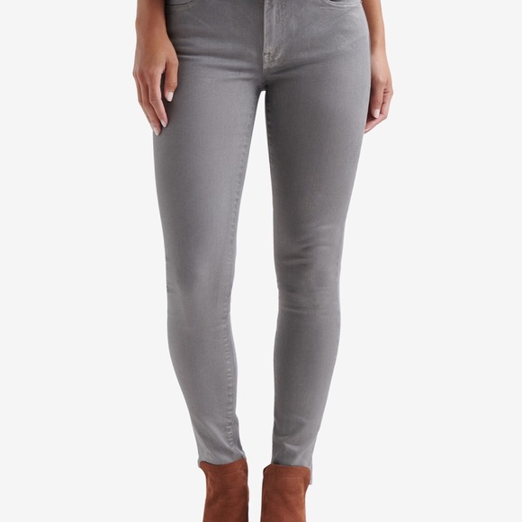 Lucky Brand Denim - Lucky Brand Ava Coated Skinny Jeans